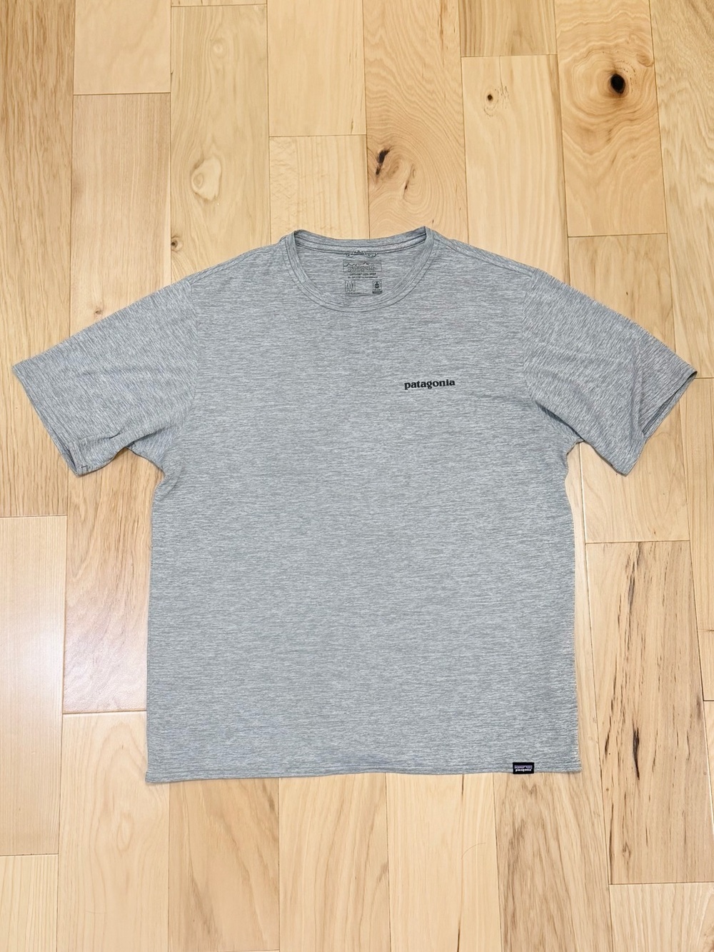 LIKE NEW Patagonia Men's Capilene® Cool Daily Graphic Shirt - Patagonia Logo